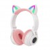 Bluetooth Геймърски слушалки Котка