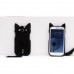 Черен кейс за Samsung Galaxy S4 i9500 тип коте