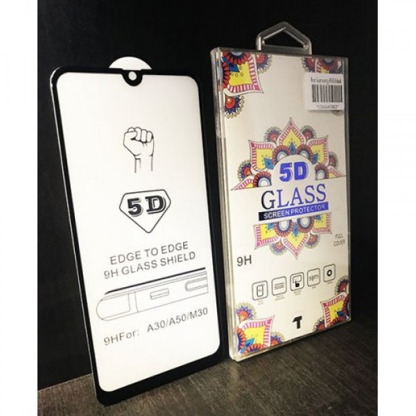 5D Стъклен протектор за Samsung Galaxy A50 5D Стъклен протектор за Samsung Galaxy A50