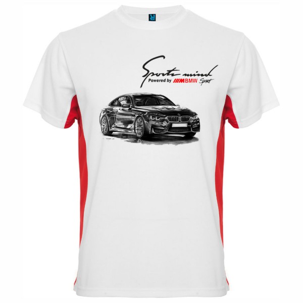 Мъжка тениска BMW черна Мъжка тениска BMW черна