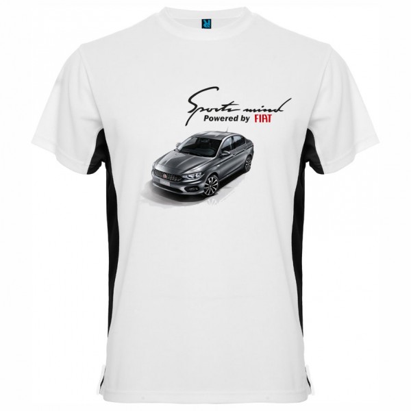 Тениска Fiat black Тениска Fiat black