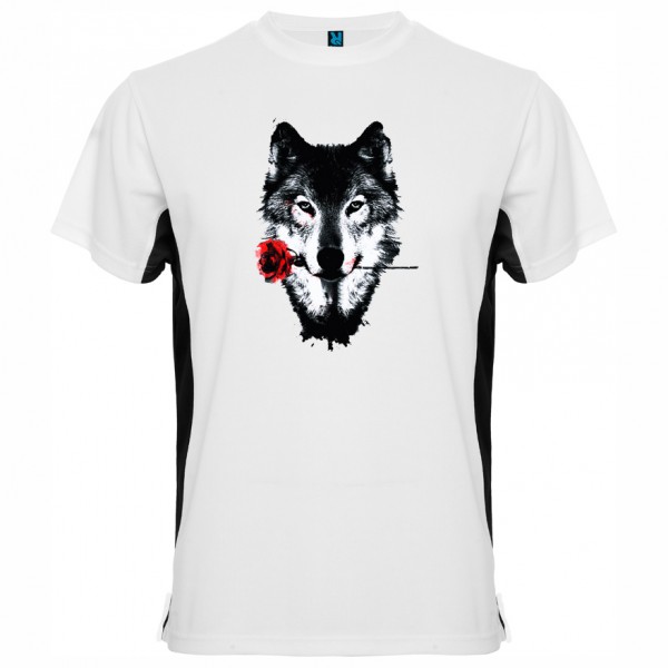 Тениска Wolf rose