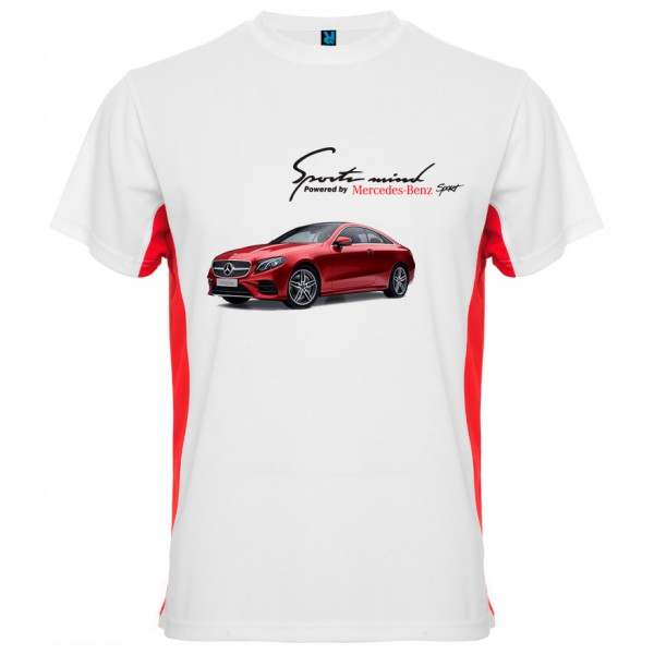 Мъжка тениска Mercedes red Мъжка тениска Mercedes red