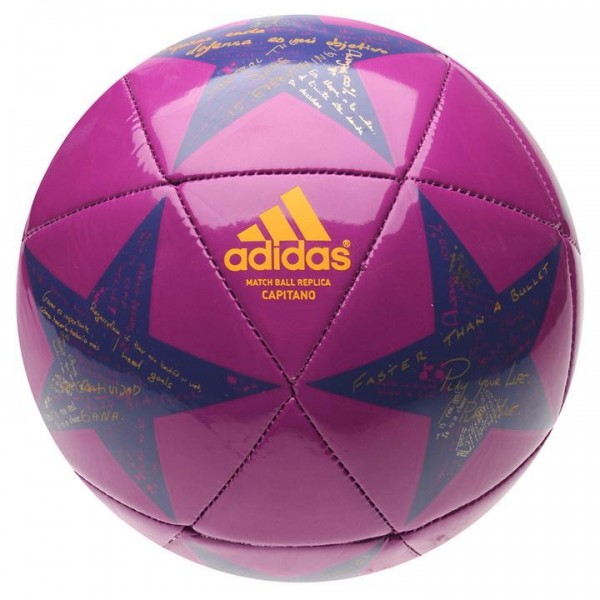 Футболна топка Adisas Шампионска лига розова