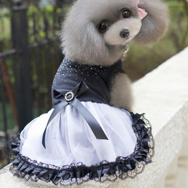 Кучешка рокля Princess black