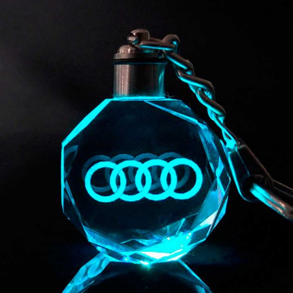 Кристален ключодържател Audi