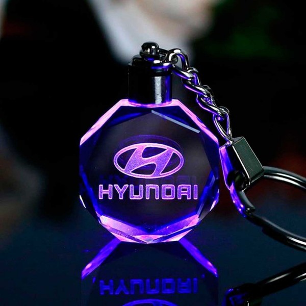 Кристален ключодържател Hyundai